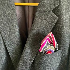 Mr. Turk designer silk pocket square